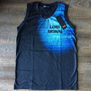 New Men's Adidas Y-3 "Lost Signal" tank top